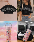 CROP TOP WOMEN BLACK + TERMO